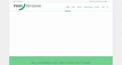 Desktop Screenshot of fshg-potsdam.de